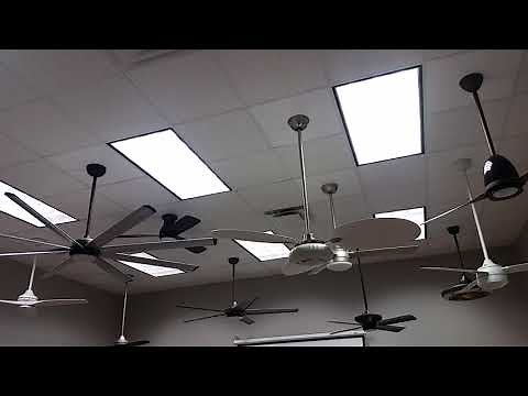 Updated Tour of Fanimation Fan Company/Fanimation At Night/Product Display Room Fan demos