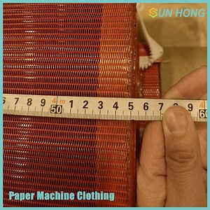 [Hot Item] Pin Seam Anti Hydrolysis Woven Flat Spiral Dryer Fabric for Kraft Paper Machine