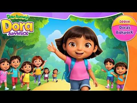 Dora’s Backpack Goes Zip Zip Zip 🎒 | Fun Kids Rhyme for Toddlers