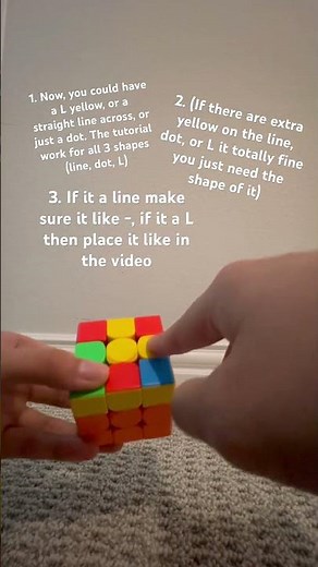 How to solve a Rubik’s cube step 4 #shorts #rubikscube #howto #tutorial #FISHMASTER9823