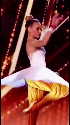 Ballerina Cappuccina with a memorable performance! ⭐️ #ballet #talentshow #dance #viral