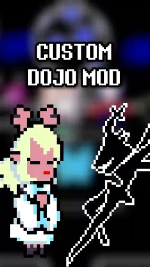 FULL Dojo Customizer Mod #undertale #sans #deltarune #vtuber #youtube #shorts #youtubeshorts #mewmew