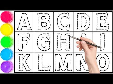 ABC for Kids | Anyone Can Draw the Alphabet! Easy A to Z Art Lesson | KS ART