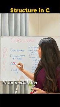 Learn C programming for beginners with Structure #cprogramming #coder #bca #ai #shorts