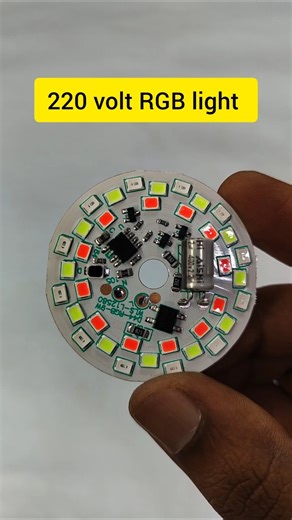 how to make rgb light at home | 220 volt RGB led light
