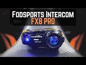 Helmet intercom review: Fodsports FX8 PRO