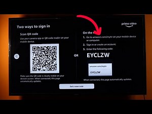 How to Enter Amazon Code for TV