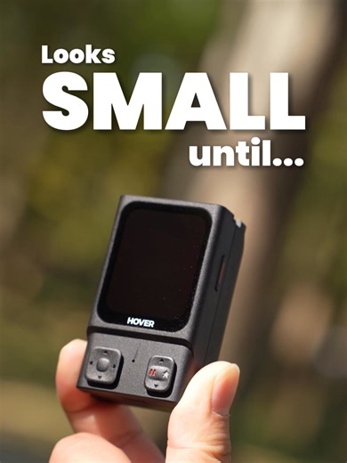 Experience Effortless Control with HOVER Air's Beacon Drone