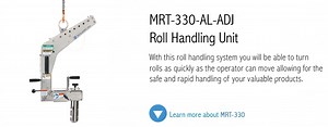 MRT-330 Roll Handling System | Liftsafe Ergonomics Division