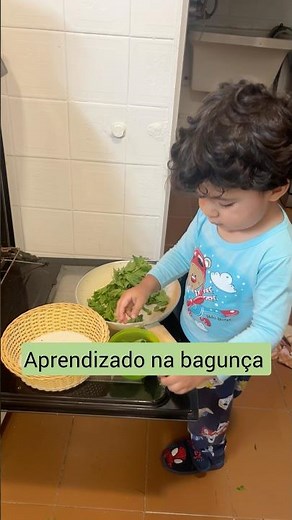 Criança + cozinha = desenvolvimento puro 😂✨| Receitas com Crianças