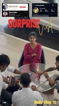 Daily Vlog 19 | when i met Sara Talks💎 | Daily Vlog | Sonupaappan | Sara Talks | Blogger
