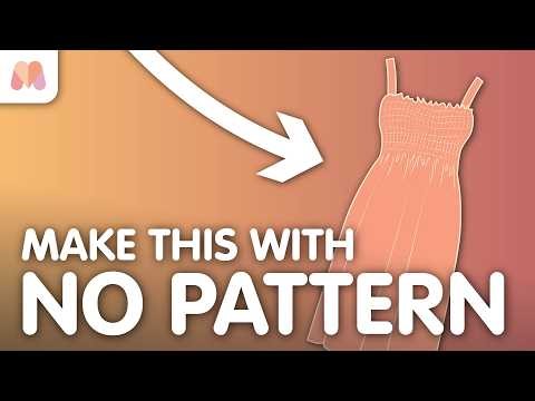 Sew a Shirred Sundress | No Pattern Needed