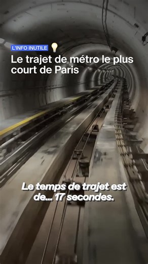 Paris Secret on Instagram: "🏆 La palme d’or de la flemme parisienne revient à… Strasbourg–Saint-Denis et Bonne Nouvelle⁠ Sur le réseau RATP, il existe une aberration totale : le trajet entre Strasbourg–Saint-Denis et Bonne Nouvelle (lignes 8 & 9).⁠ 📏 La distance ? 96 mètres. ⏱️ Le temps de trajet ? 17 secondes.⁠ C’est officiellement le trajet le plus court (et le plus inutile ?) du réseau. Le temps de descendre les escaliers, vous seriez déjà arrivés à pied. Bref, c’est ça Paris.