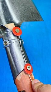 3M views · 9.7K reactions | No more loose shovel handles #tooltips #tooltour #Toolcraft #diy #ironcutting #cutting #reelsviral #reelsfb #machinery #machine #construction #heavyequipment #equipment #heavymachinery #engineer | Tool Tricks | Facebook