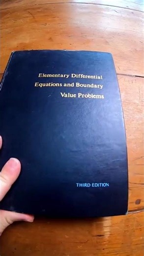 Legendary Differential Equations Book used for Decades