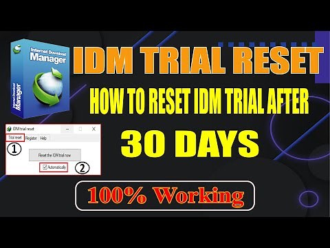 How to Reset IDM Trial Period After 30 days | IDM Trial Reset | The Nurnobi #idm