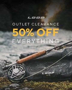 4.6K views · 44 reactions | We're celebrating the beginning of spring with a massive 50% OFF EVERYTHING in our online Outlet store! Pick up incredible bargains on items such as Opti NXT and K2 rods, Q kits, jackets, pants and accessories while stocks last. Free shipping on orders over $150 and finance purchasing available in selected countries. www.looptackle.com/products/outlet-store | Loop Tackle | Facebook