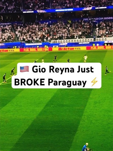 Gio Reyna GOAL vs Paraguay 🇺🇸 USMNT World Cup 2026 Highlight
