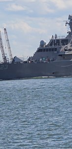 4.6K views · 107 reactions | Signaling to get out of the way USS Cooperstown (LCS-23) is a Freedom-class #littoral #combat #ship | Richard LeBel | Facebook