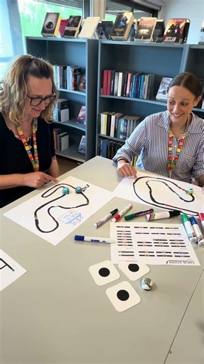 Kom på Hovedbiblioteket 4. juni kl. 15-17 og leg med Ozobotter - for børn fra 6-12 år