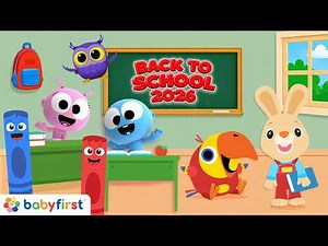🎒 Back to School Compilation | ABC Song, Teacher Song, School Bus, Daily Routine & More | BabyFirst