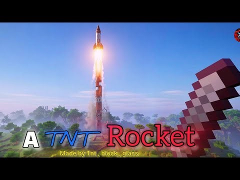 HOW TO MAKING A BIGGEST TNT ROCKET 🚀☠️ | MINECRAFT