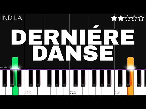 Indila - Dernière Danse | EASY Piano Tutorial