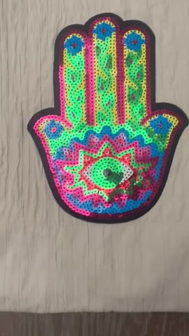 Drawstring Bag With Zipper Pocket and Evil Eye Design - Etsy