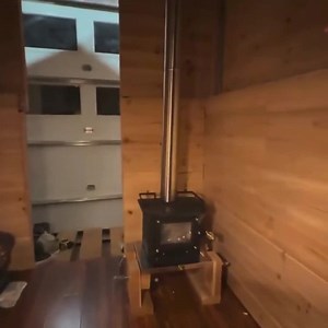 9.4K views · 129 reactions | Super excited to see how this build unfolds! @truckhouselife Installing a Mini Wood Stove in my Tiny Home on Skis #TinyHomeLiving #WoodStove #SustainableLiving #TinyHouseNation #OffGridLife #EcoFriendly #HomeOnWheels #AdventureAwaits | Cubic Mini Wood Stoves | Facebook