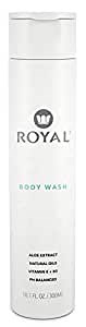 Royal Intimate Cleansing Organic Body Wash for Intimate Parts - pH Balanced Moisturizing Body Care Gel - Natural Foaming Soap With Hydrating Aloe Vera, Plant Oils, Vitamins - 300mL