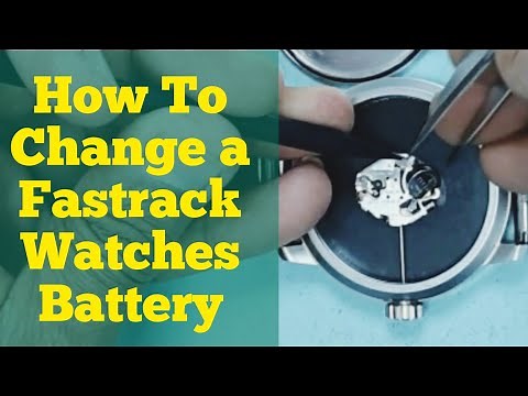 Fastrack Watches Repair or Battery Replacement | Watch Repair Channel