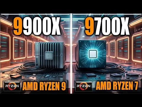 9900X vs 9700X – Gaming Benchmarks / Applications Tests