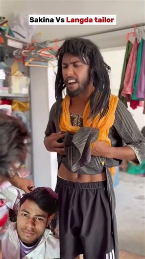 langda tailor 😅😘😂😁#comedy #support #funny