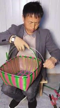 Hand Weaving a Bamboo Basket | Traditional Craft That Machines Can't Replace