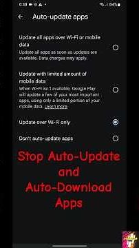 How To STOP Auto Downloading App Update on Play Store On Android Phone #playstoredownload