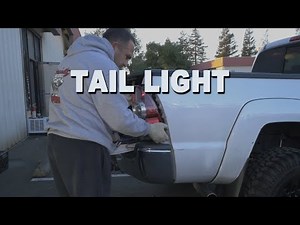 How to Remove Replace and Install a Passenger Tail Light - 2013 2014 Toyota Tacoma Prerunner V6