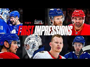 First impressions on each Canadian NHL team