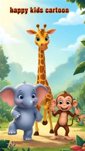 🐰 Cute Animals & Kids Adventure | Short Cartoon