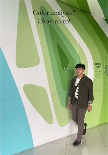 This is how color analysis works. FREE COLOR ANALYSIS Sponsored by SM MALL OF ASIA 😅😂 HAHA #coloranalysis #boysenpaint #smmallofasia #fypage #coloranalysis