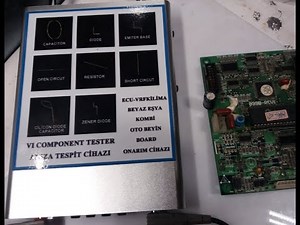 Multimetre yerine -Component scanner-Arıza nasıl bulunur