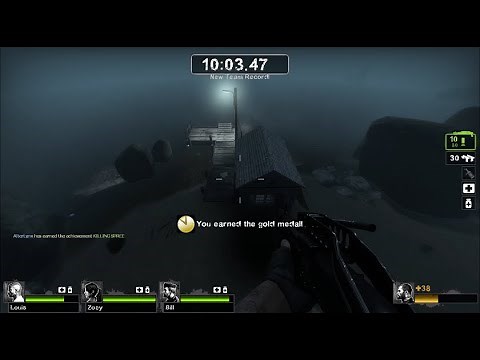 HOW TO ACHIEVE GOLD MEDALS ON ALL L4D2 SURVIVAL MAPS (EASY)