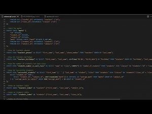 Harvard CS50 SQL Final Project: Database for public schools