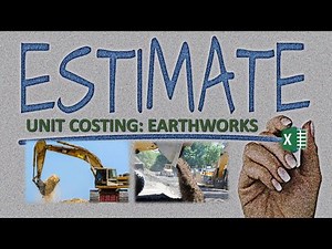 Unit Cost Analysis for Earthworks (Excavation & Backfilling)