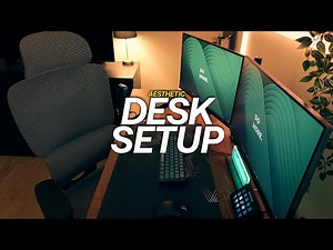 building an aesthetic desk setup ✨ IKEA shopping + late night gaming 🎮