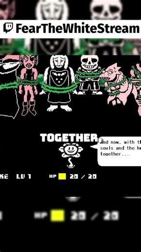 Game of Souls #undertale #fearthewhitestream #gaming #twitch #kick #flowey ‪@fearthewhitenoise‬