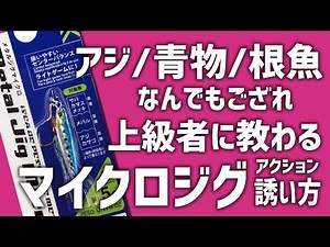 Learn the basics of micro jig action and jerking from an advanced angler (When using metal jigs, ...