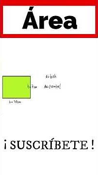 ✅👉Area y perimetro de un rectangulo