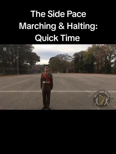 The Side Pace: Mastering Marching & Halting Techniques