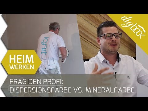 Frag den Profi: Dispersionsfarbe vs. Mineralfarbe - Das Interview