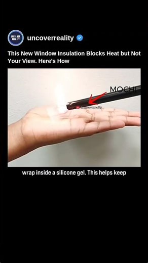 This Window Insulation Technology Blocks Heat, But Not Your View. Here's How #tech #shorts #technews